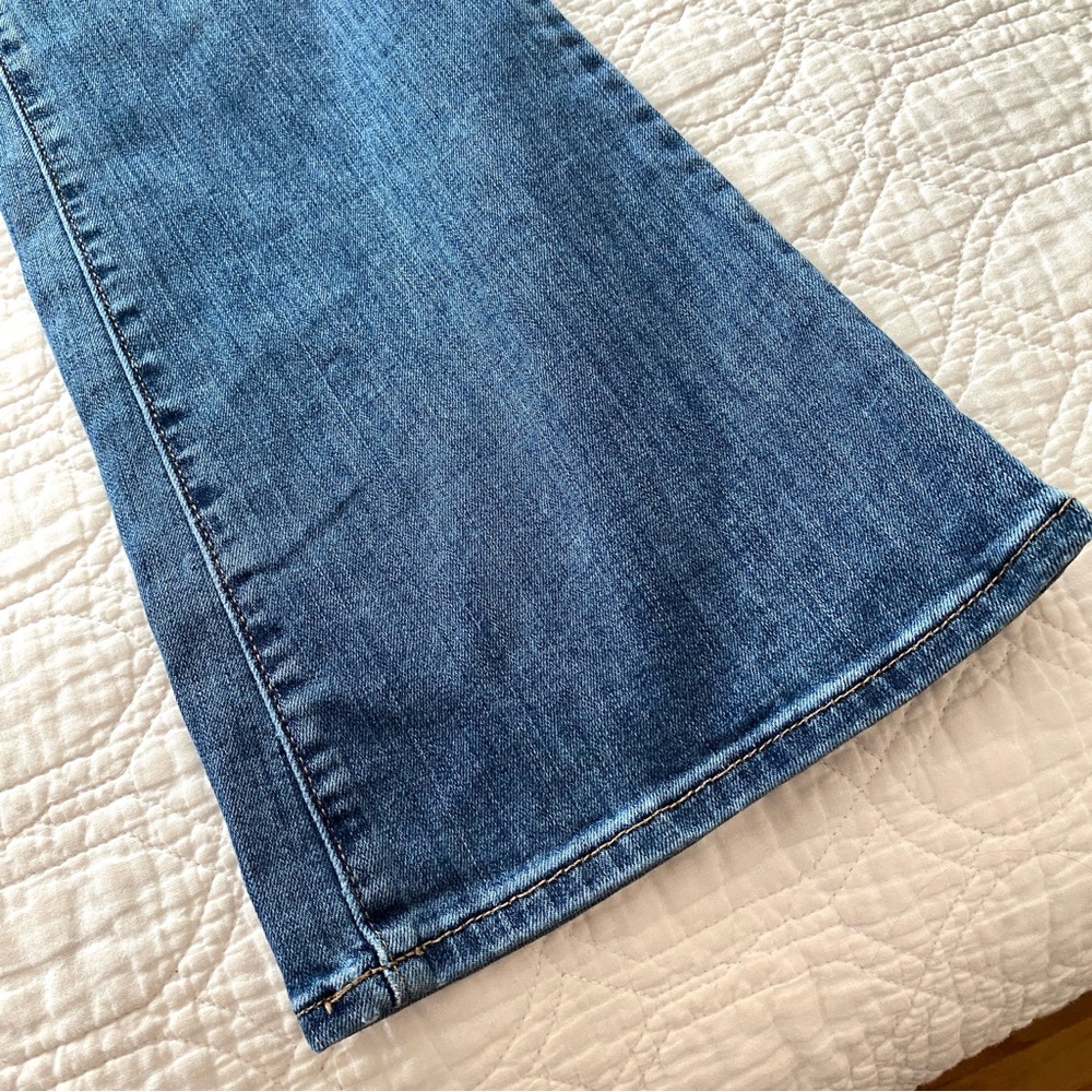 Loft Medium Wash Flare Bootcut Jeans Women’s Size 29/8 - Picture 10 of 13